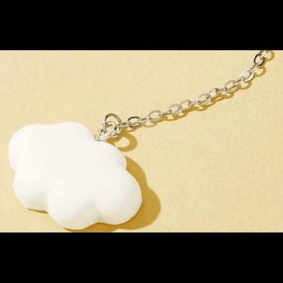 EARRINGS DANGLE ALTERNATIVE CLOUD CARTOON TRENDY - Picture 3 of 4